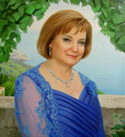 Жіночій портрет в синьому